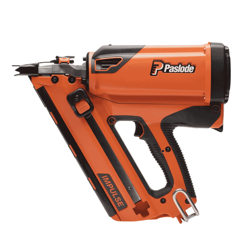 Paslode FrameMaster-Li PowerVent gas cordless framing nailer, 50–90 mm paper-tape nails, 3.3 kg — Air Gun Services NZ