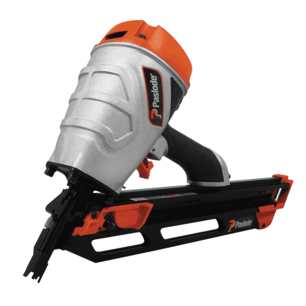 Paslode PF350S pneumatic strip framing nailer, 50–90 mm nails, 3.88 kg, 5.5–8.3 bar — Air Gun Services NZ