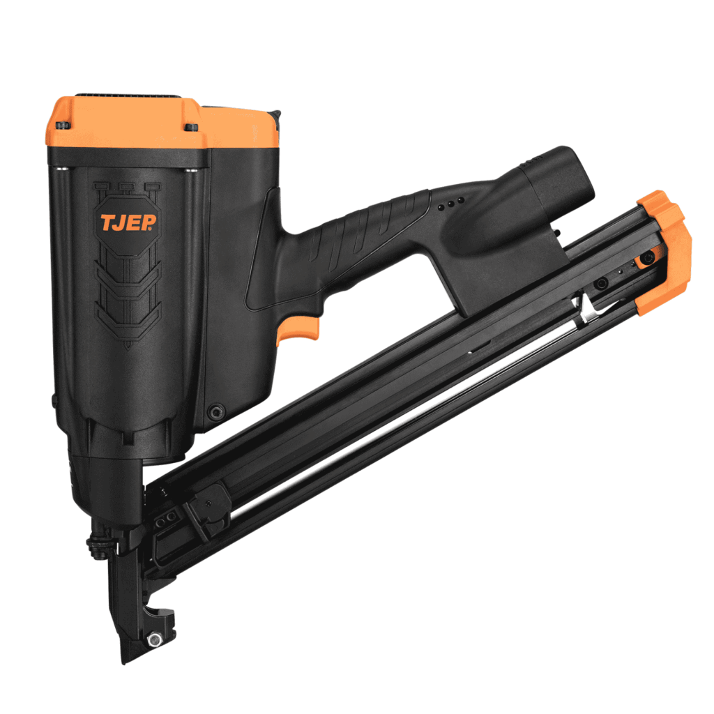 TJEP KA 4060 GAS 3G 34° gas positive placement anchor nailer for nail plates & joist hangers, 40–60 mm, 4.0 mm — Air Gun Services NZ