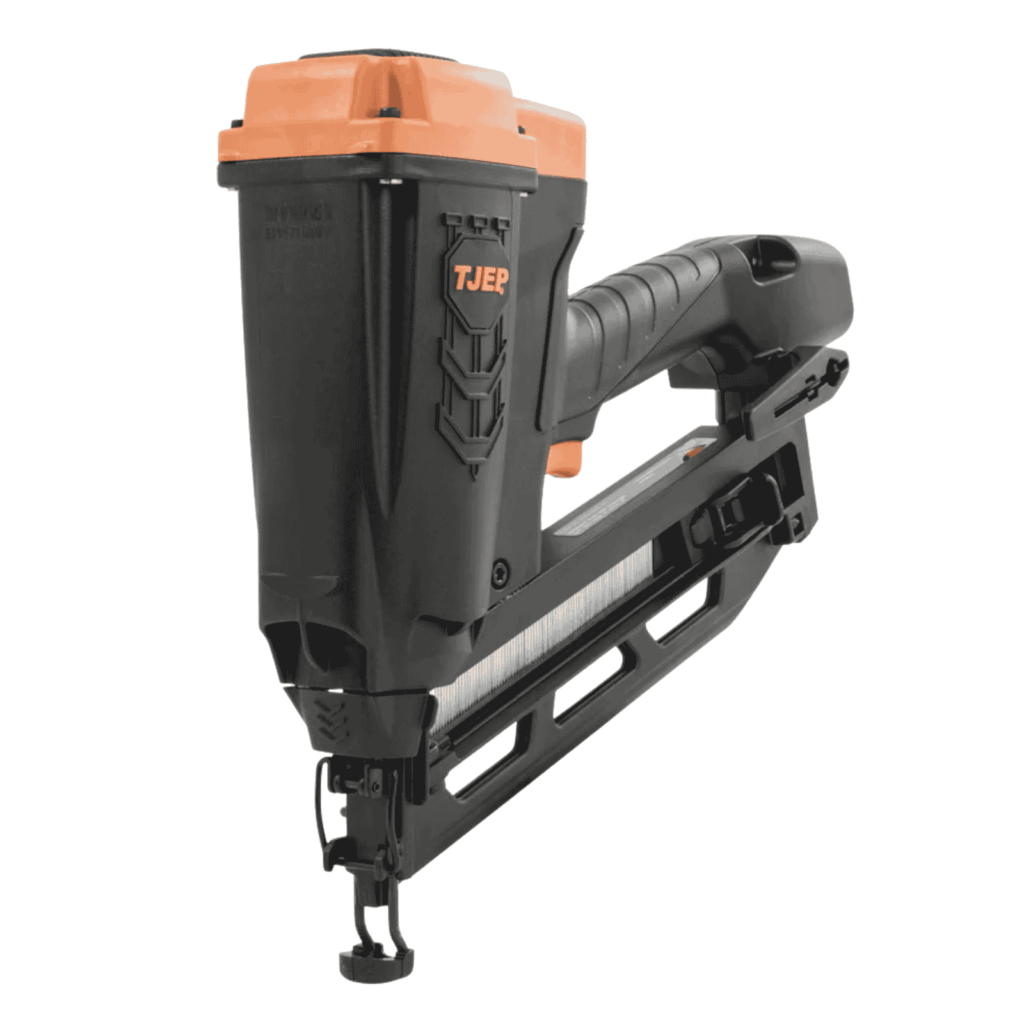 TJEP VF-16/64 16ga 20° angled gas finish nailer, 32–64 mm — Air Gun Services NZ